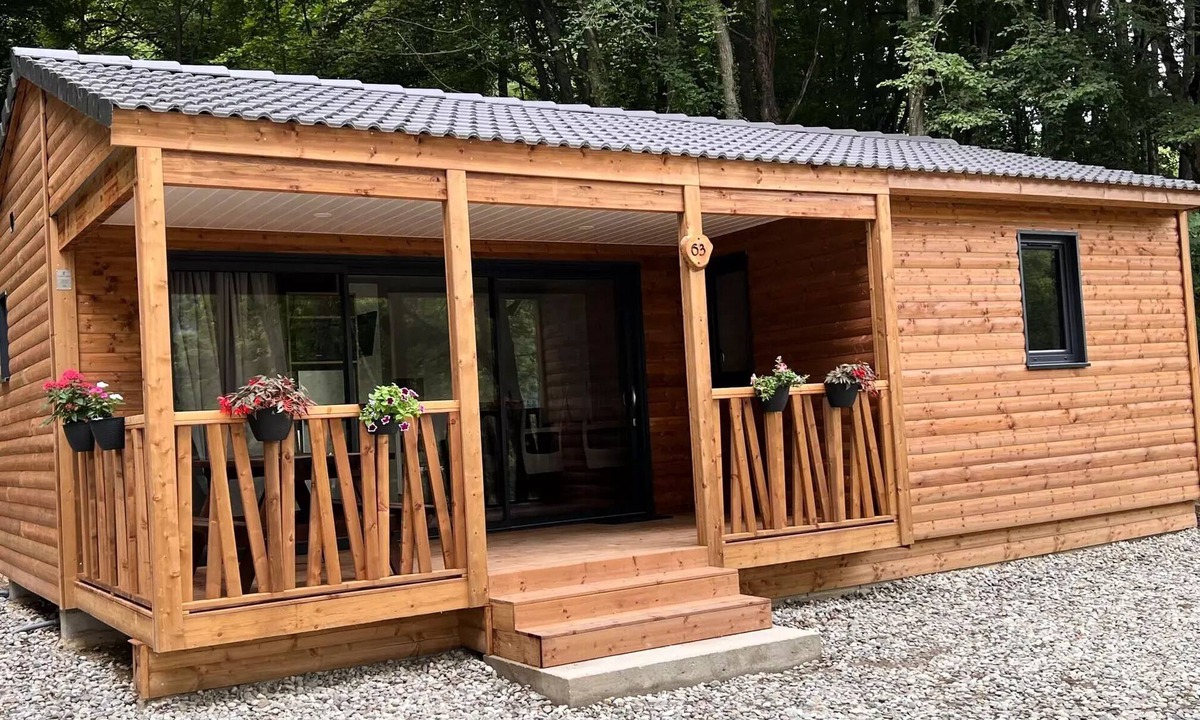 Saint-Girons Ski Chalet | Camping PARC DE PALETES * - Chalet Canada 8 people
