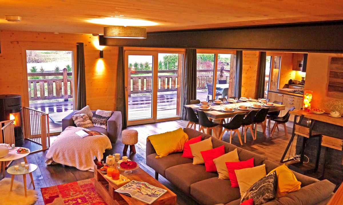 Les Allues Ski Chalet | Chalet KAWA, 200sqm with hammam