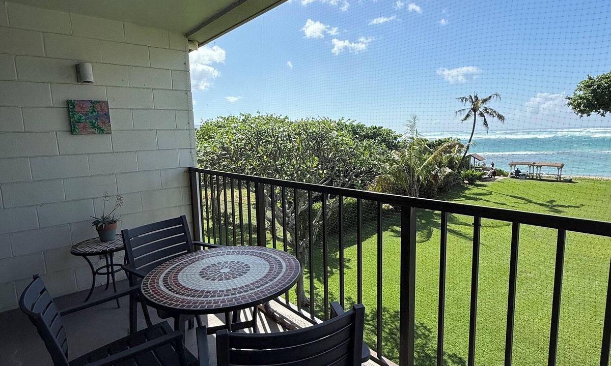 Waialee Condo | Haleiwa Beach Front-unobstructed ocean views-30 days min. booking -as per HI Law
