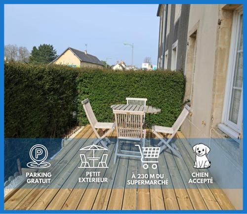 Le Molay-Littry House | Les continents maison spacieuse 4 belles chambres parking privatif terrasse à 5 mn à pied tous commerces et 20 mn plage Omaha Beach et à 15 mn de Bayeux