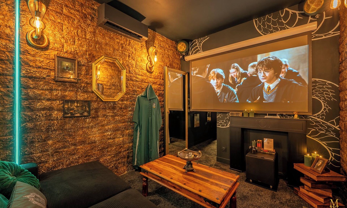 Carcassonne House | Maison Wingardium - Private Cinema & View of the Cité de Carcassonne and the Pyrenees