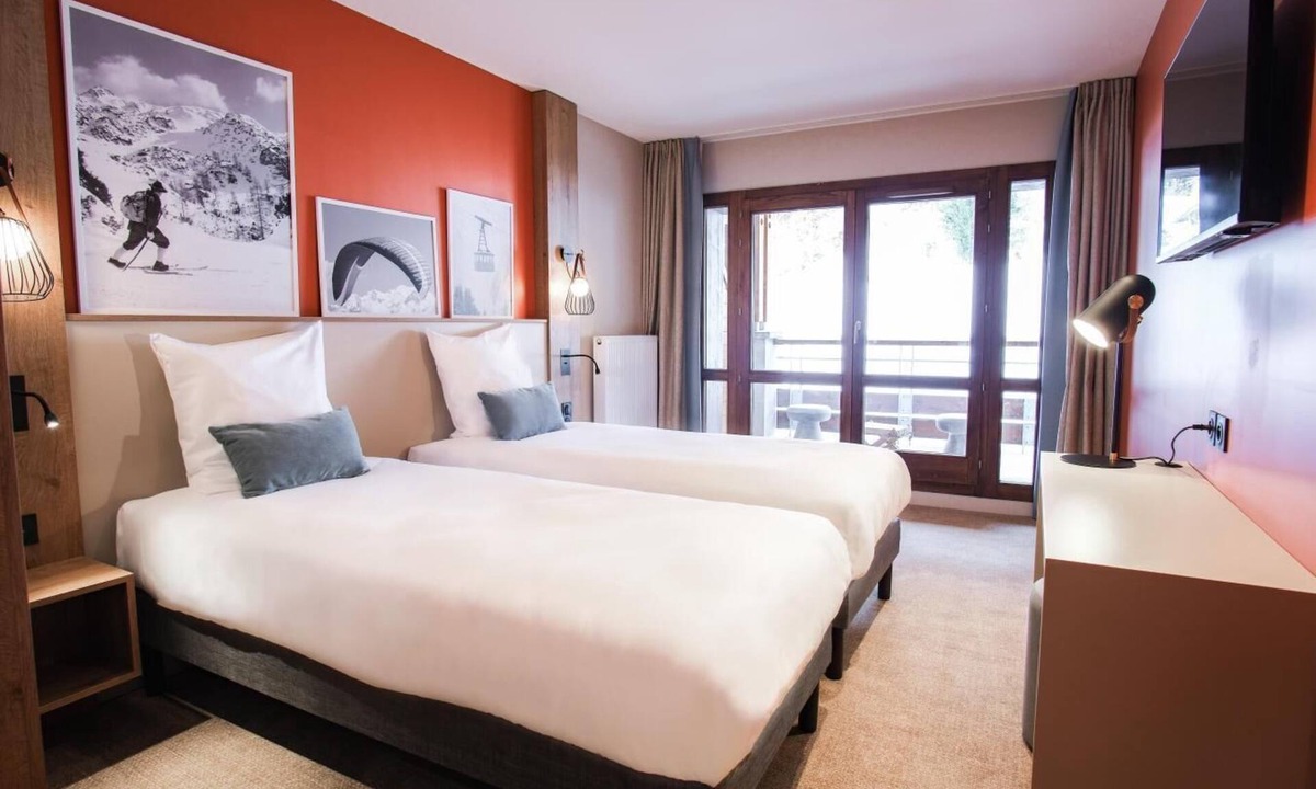 Flaine Hotel | Wifi, fitness, swimming pool, sauna, hammam, tv, ski locker, 35-39m², Flaine
