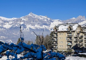 1st floor, swimming pool, balcony, tv, ski locker, 38m², Saint Gervais