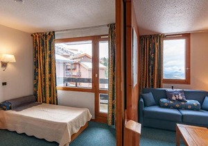Appartement lumineux près des pistes, 2 lits simples + canapé - FR-1-355-102