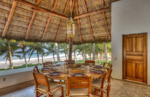Punta Perula Villa | 2 Mile private beach- House right on the beach + Pool + Hot tub - Fully staffed
