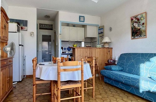 Argeles Plage Apartment | Cozy Studio Cabine for 4 with Terrace, BBQ, Near Beach - Argelès-sur-Mer