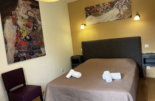 Theoule-Superieur Hotel | Double room-Classic-Private Bathroom-Balcony-Vue mer