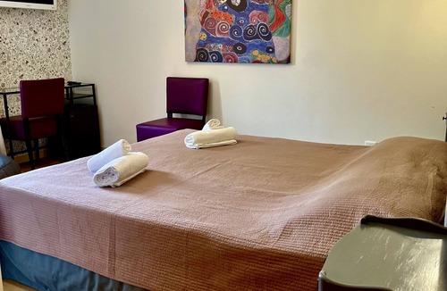 Theoule-Superieur Hotel | Double room-Classic-Private Bathroom-Balcony-Vue mer