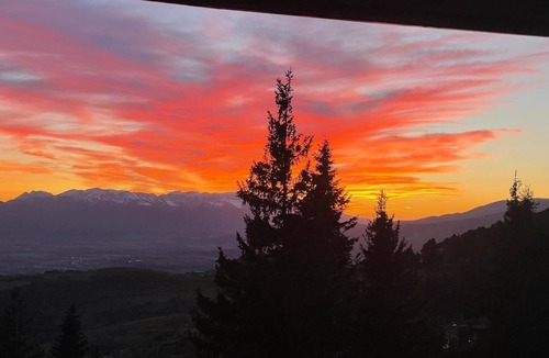 Font-Romeu-Odeillo-Via Apartment | Font-Romeu: large T4 in residence with magnificent view of valley and mountains