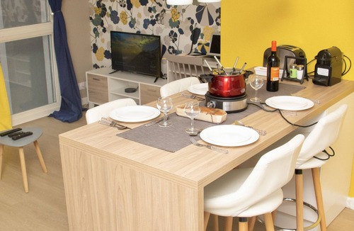 Cluses Apartment | FURNISHED APARTMENT IN THE CALM BETWEEN GENEVA AND CHAMONIX AT THE FOOT OF THE MOUNTAINS