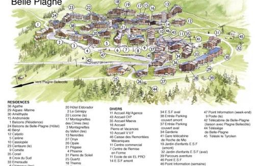 Belle Plagne Apartment | Résidence Quartz - Appartement agréable · Accès direct aux pistes · Vue pistes MAE-8284