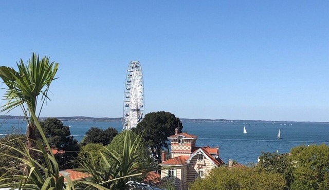 180° sea view-Terrace-Rooftop-Plage-City center-Fiber-Netflix-Clim-Garage