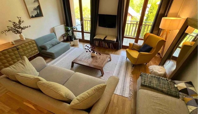 3-room apartment with mountain views, between the lake and hiking trails - Talloires