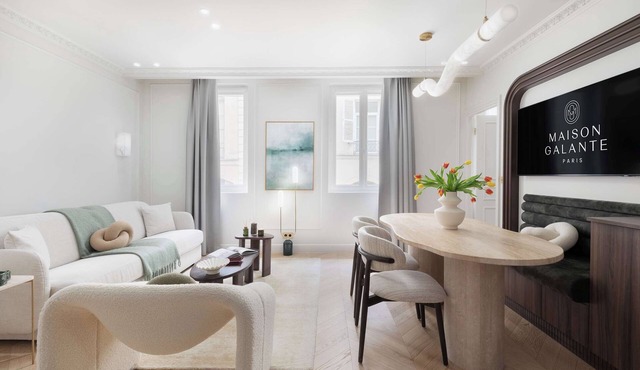A Sophisticated 1-BR- Louvre