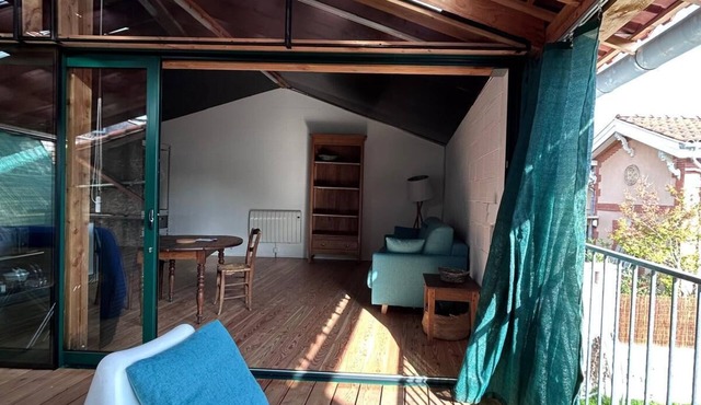 Accommodation with terrace