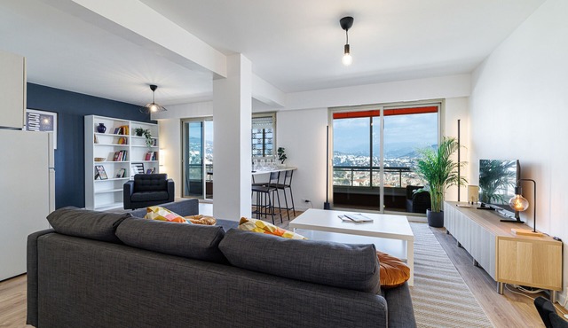 Beautiful apt - AC - Height of Nice