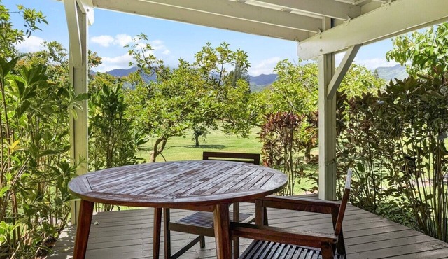 Blue Mango ~ Secluded orchard + beach retreat!