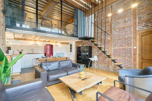 Duplex d'architecte avec 3 chambres