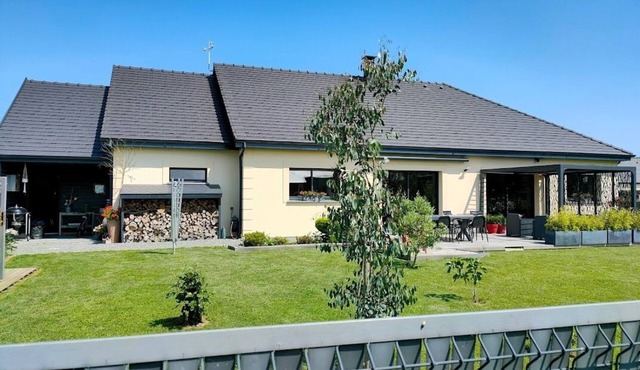 Large contemporary villa just outside etretat