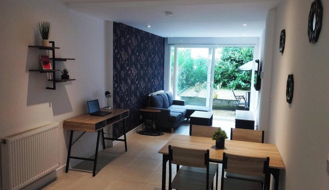 Le Balthazar Appartement T2 Avec Jardin à 5 Minutes du Stade Pierre Mauroy