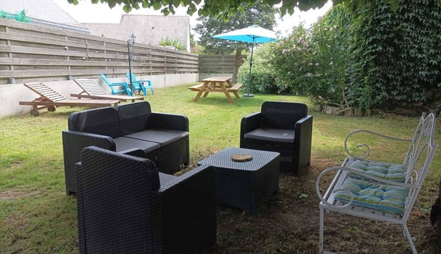 Les Mouettes B&B :Bord de Loire, calm, nature, garden, family suite