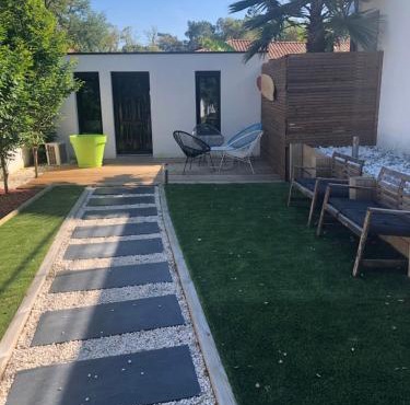 Maison bord mer
