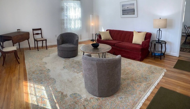 Mid-century home with yard and views - close to village center