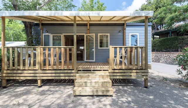 Mobile Home | Comfort | 3 Bedrooms | 6 Guests | Raised Deck | A/C