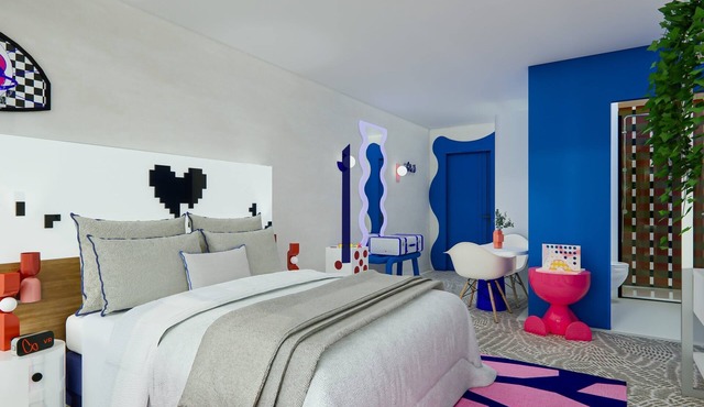 Playful Double Studio in Poitiers | Futuroscope - 5.7 miles away | Free Parking