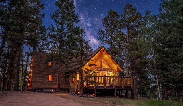 Secluded Mountain A-Frame: Large Deck, Hot Tub, & BBQ, by Forest & Peak Retreats