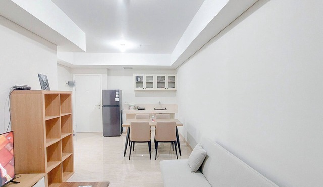 Spacious and Homey 2BR at Podomoro City Deli Medan Apartment
