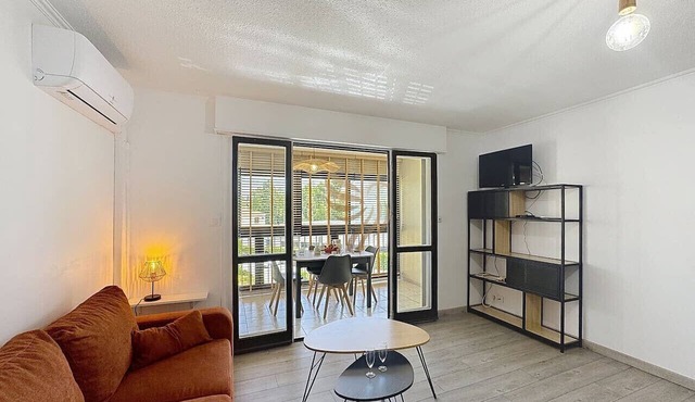 Studio 4pers-Terrace-clim-wifi-parking