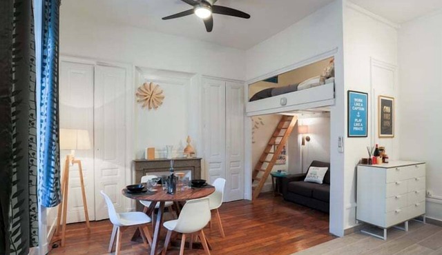 Studio HighTech 35m2 Center of Lyon + Parking