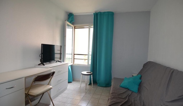 Studio pour 2 personnes Quartier Riquier à Nice