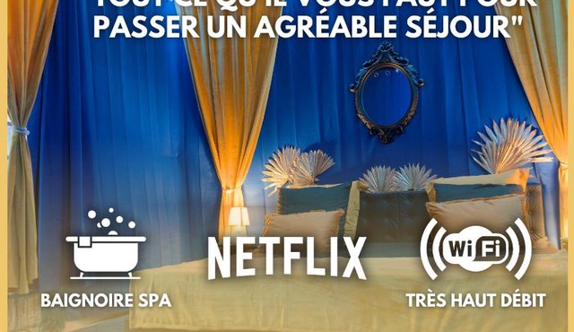 Suite La courtisane de Stanislas & Spa by NancyIntimeLounge