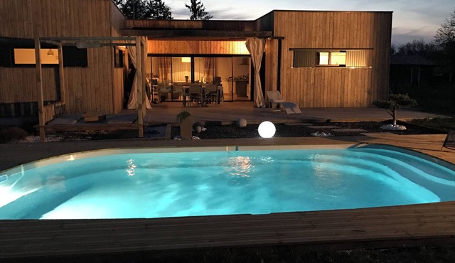 Villa Contemporaine en Bois d