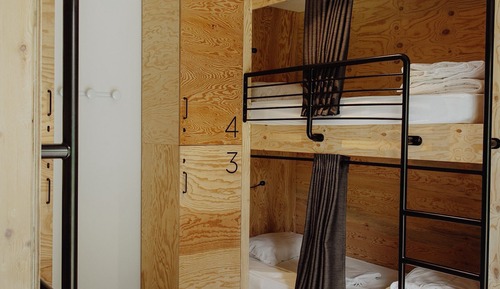 1 Bed in a shared room for 4 people, reserved for women